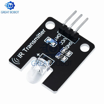 BS 1Set IR Infrared Transmitter & Receiver Module – 38kHz Digital Sensor with Remote Control for Arduino