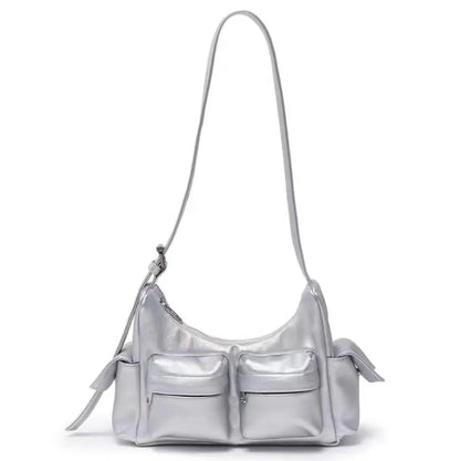 SAMO ONDOH South Korean Shoulder Bag — Hong Eun-Chae & Song Yuqi Inspired Motorcycle Underarm Bag