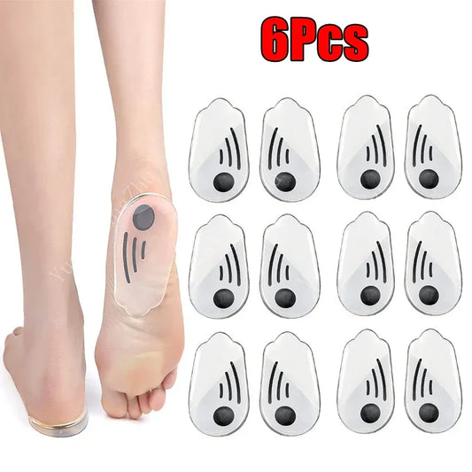 Silicone Orthopedic Insoles – O/X Leg Correction Gel Insoles with Magnet Massage for Foot Care