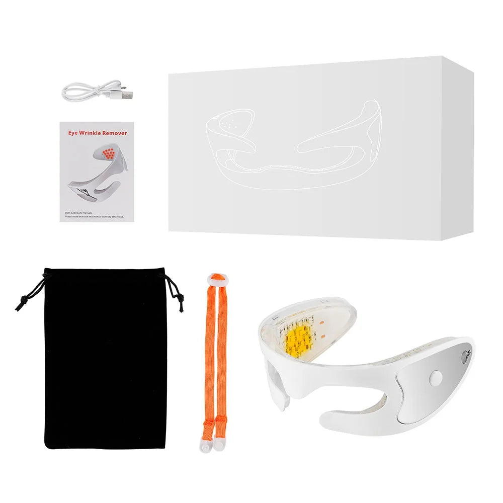 Eye Massager with Hot Compress – Vibration Therapy for Eye Fatigue Relief & Relaxation