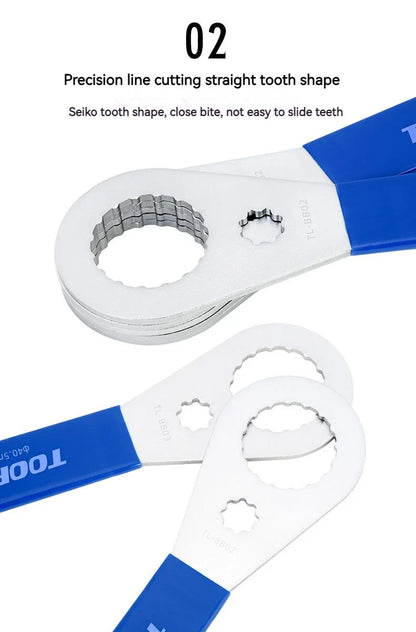Bicycle Bottom Bracket Tool — MTB BB Removal Wrench for Shimano/DUB/BSA30