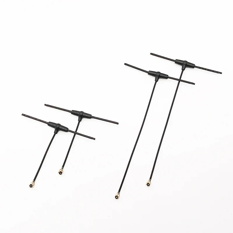 2.4G T Omnidirectional Receiver Antenna – 40mm/90mm IPEX1 for ELRS EP1 RX, Compatible with TBS Tracer RC FPV Drone