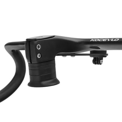 KOCEVLO Full Carbon Fiber Road Bike Stem & Integrated Handlebar — 28.6mm with Spacers