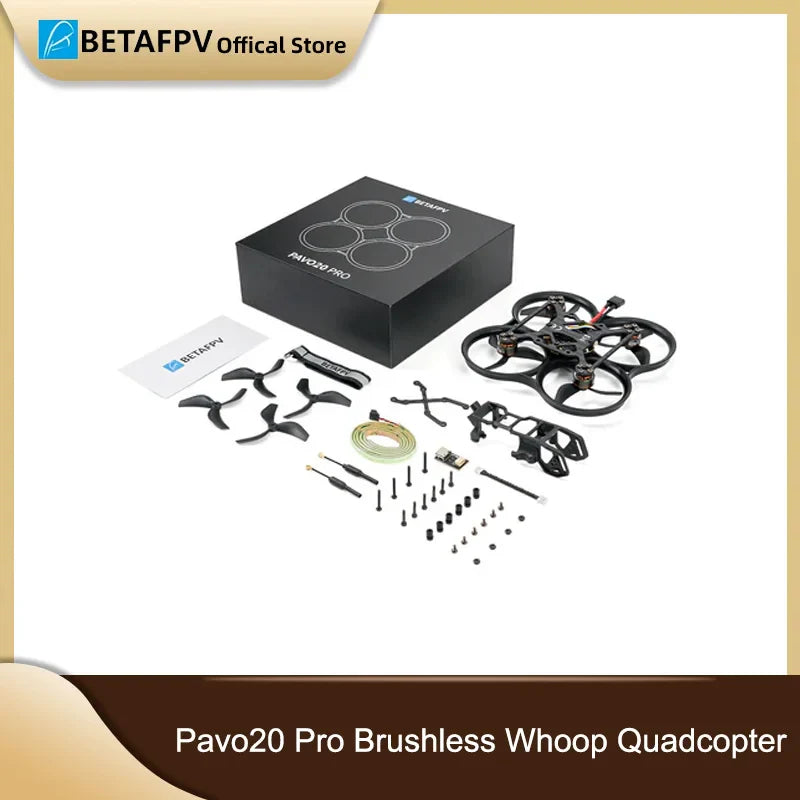 BETAFPV Pavo20 Pro Brushless Whoop Quadcopter 2025 – No HD Digital VTX & Camera