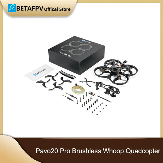 BETAFPV Pavo20 Pro Brushless Whoop Quadcopter 2025 – No HD Digital VTX & Camera
