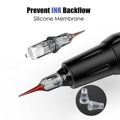 Thunderlord 20PCS Tattoo Needle Cartridges – Round Liner 1R for Permanent Makeup & Universal Tattoo Machines