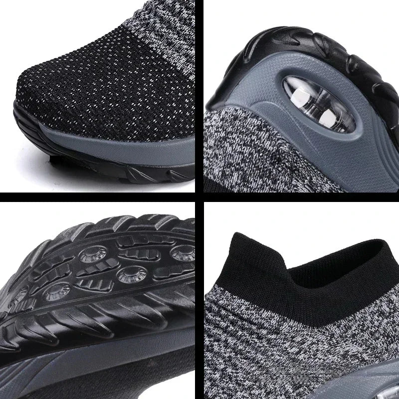 Women's Versatile Orthopedic Platform Sneakers – Casual, Non-Slip, Wear-Resistant Tenis De Mujer