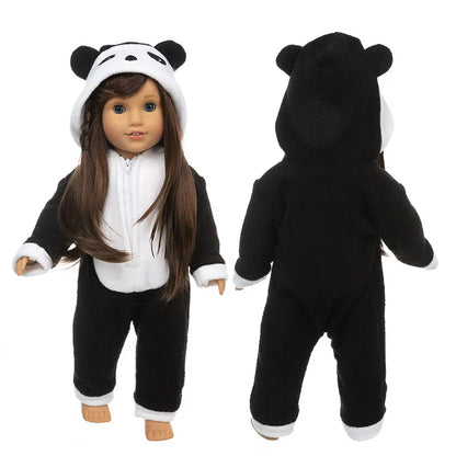 Animal Pajamas for 18-inch Dolls – Clothes & Accessories for American Girl & Our Generation Dolls