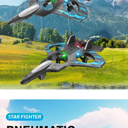 2.4G Remote Control Fighter Foam Glider – LED Stunt UAV Helicopter Aircraft Model