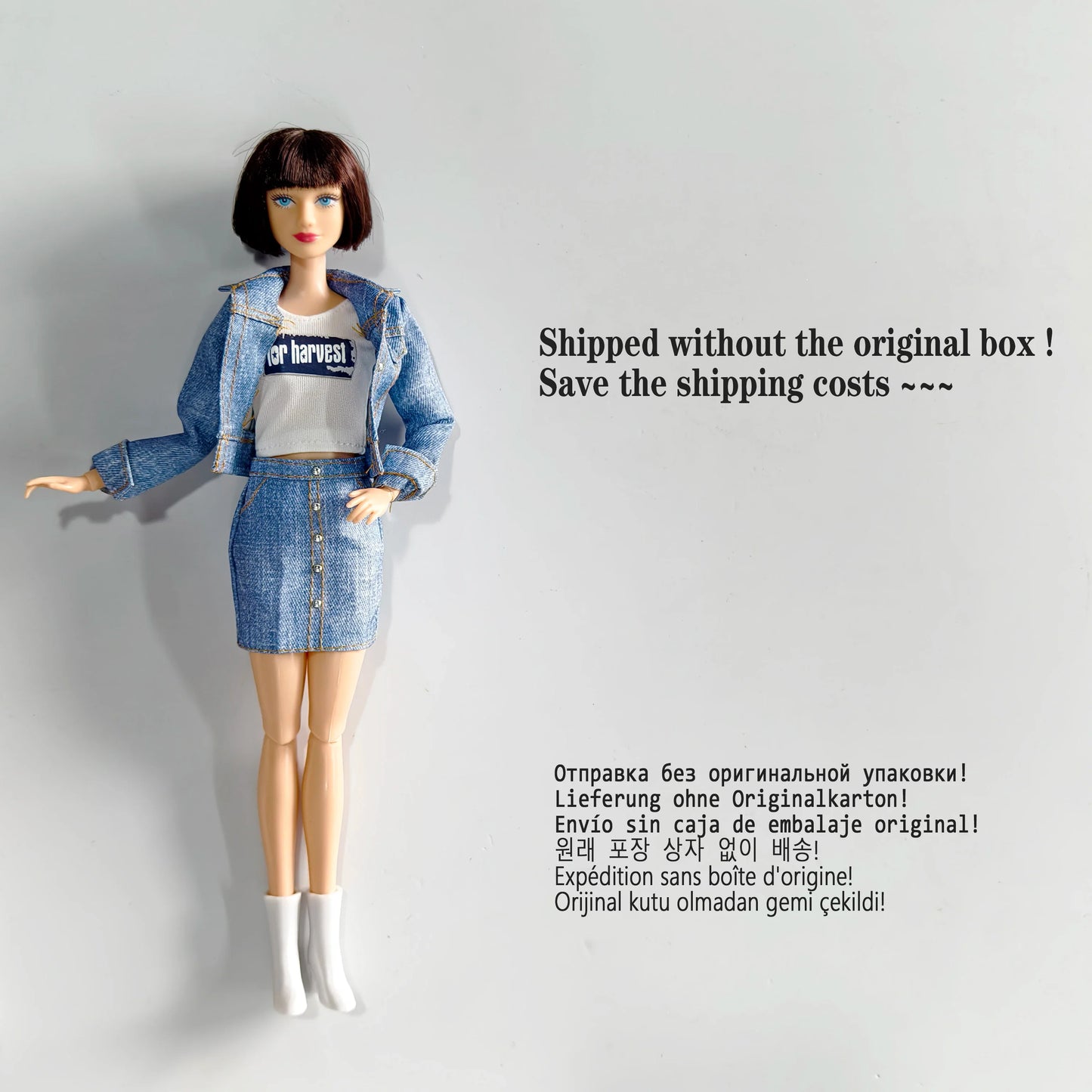 Original DEFA Lucy Fashion Doll – 1/6 Scale Beautiful Girl Doll with Clothes, New Gift