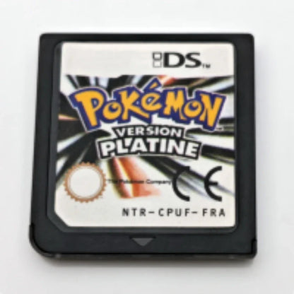 DS Games Cartridge – Pokemon Series HeartGold, SoulSilver, Diamond, Platinum, Pearl, Multilingual for NDS/2-3DS Consoles