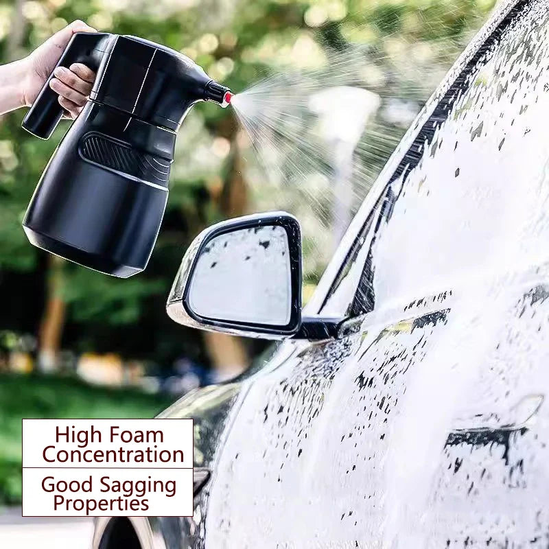 LEIBOO Electric Foam Sprayer – Battery-Powered High-Pressure Snow Cannon for Car Wash & Detailing