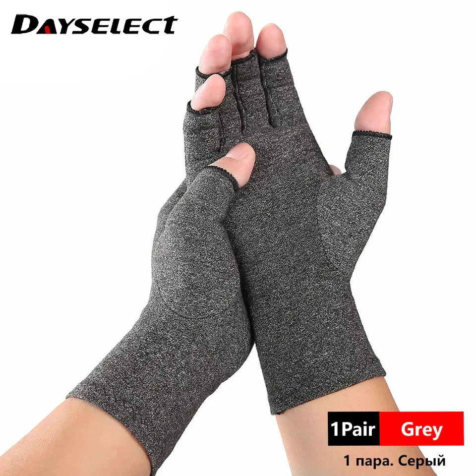 Compression Arthritis Gloves with Wrist Support – Joint Pain Relief Hand Brace for Men & Women, Therapy Wristband