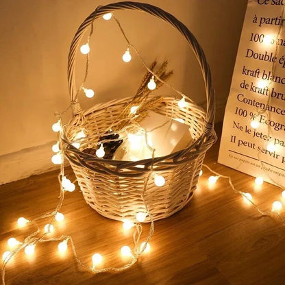 USB/Battery LED String Lights - 10M Outdoor Fairy Garland Lights for Weddings, Gardens & Christmas Decor