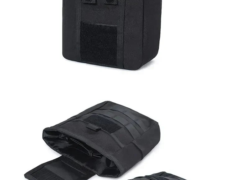 Foldable Molle Dump Pouch – Ammo Magazine Waist Pack, Hunting & EDC Utility Bag