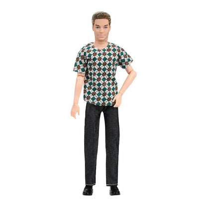30cm Fashion Ken Doll – 1/6 Multi-Joint Movable Boyfriend with Clothes Suit, Dress-Up Toy for Kids