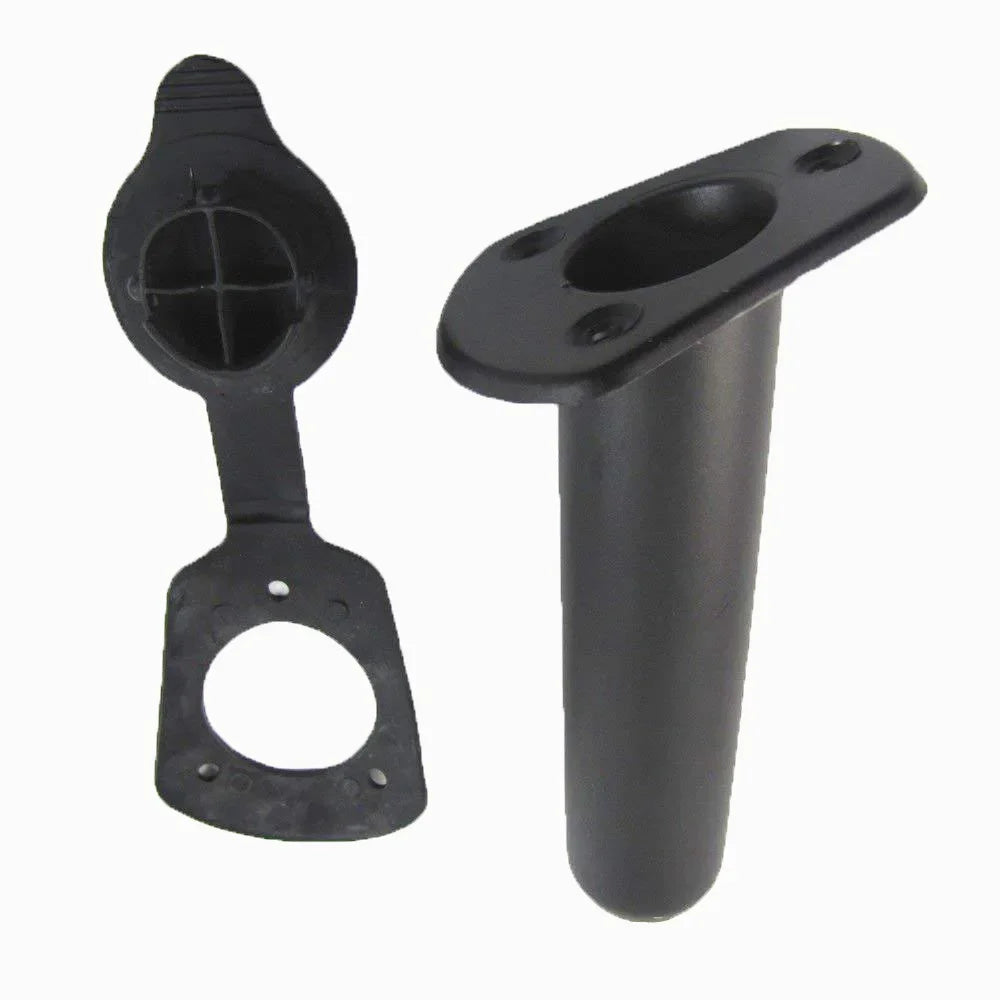 4PC/2PC Plastic Flush Mount Fishing Rod Holder – Gasket for Kayak, Canoe, Tackle, Water Sports, Rowing & Boating Accessories