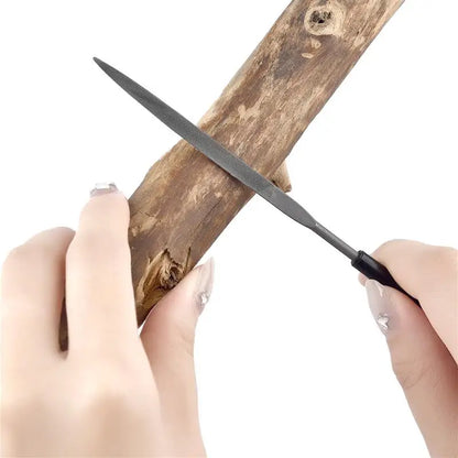 Needle Files Set for DIY Jewelers – Hand Tools for Diamond Carving, Metal, Glass & Stone Crafts