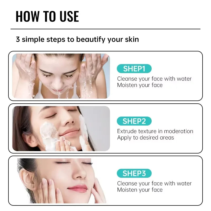 Effective Acne Removal Cream – Anti-Acne Gel for Redness, Pimples, Deep Pore Cleaning & Oil Control Skin Care