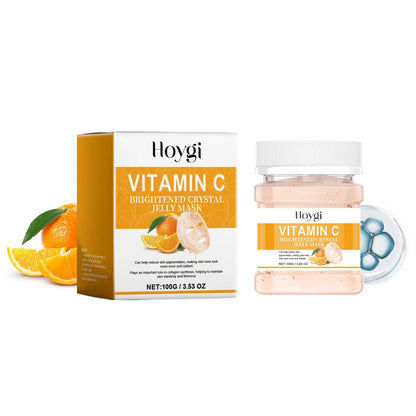 Jelly Mask Powder - Hydrating Rose & 24k Gold Peel-Off Facial Mask for Nourishing, Moisturizing & Revitalizing SPA Treatment