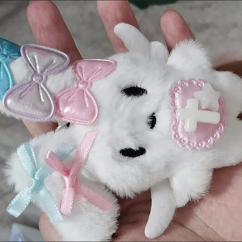 NEEDY GIRL OVERDOSE Guard Plush Keychain - Anime Cosplay Pendant Fan Gift Accessory