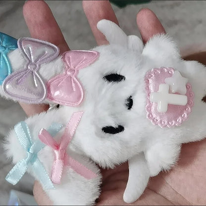 NEEDY GIRL OVERDOSE Guard Plush Keychain - Anime Cosplay Pendant Fan Gift Accessory