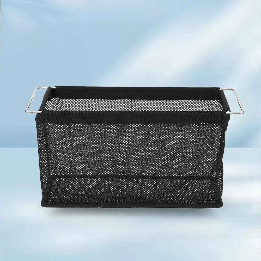 Portable Folding IGT Mesh Drain Basket – Camping Storage Box for Outdoor IGT Table Accessories