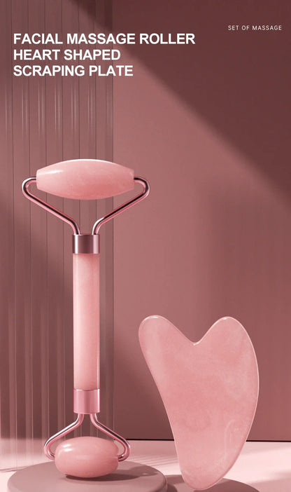 Facial Roller for Face, Neck, and Eyes – Resin Massage Instrument, Health Care Scraping Board for Muscle & Beauty Skincare