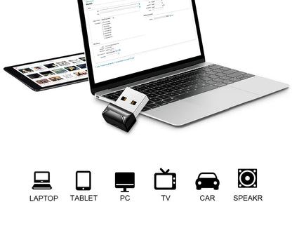 Black Mini USB 2.0 Pen Drive – High-Speed 64GB & 128GB Oval Flash Memory Stick with Keychain, Ideal Business Gift