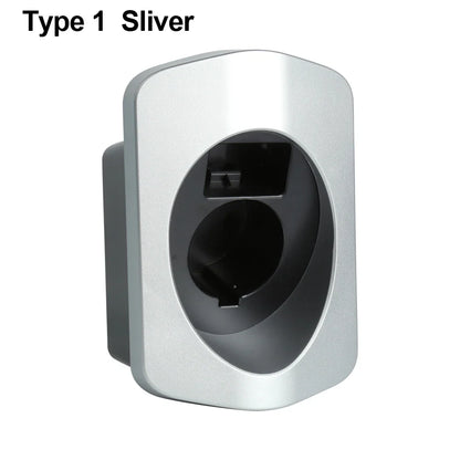 Peocke EV Charger Holder – Type 2/Type 1 Connector Socket Plug Wallbox Charging Cable Bracket for Extra Protection