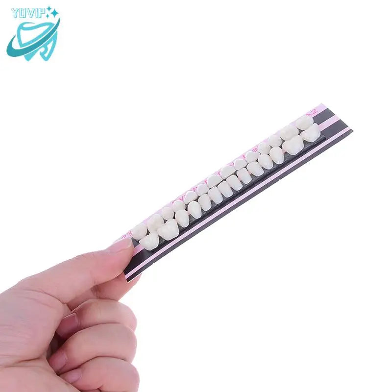 Ultra-Thin Resin Dental Veneers — Temporary Upper & Lower Teeth Whitening Veneer, Shade A2 (#23)