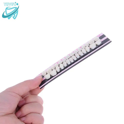 Ultra-Thin Resin Dental Veneers — Temporary Upper & Lower Teeth Whitening Veneer, Shade A2 (#23)