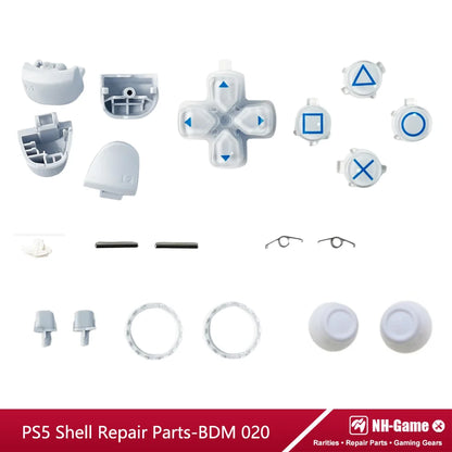 PS5 Limited 30th Anniversary Robot Controller Shell – Trigger Buttons (BDM-010/020/030/040/050) for L1, L2, R1, R2