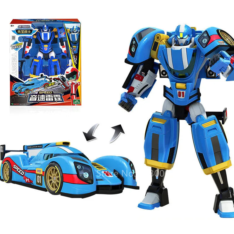 Galaxy Detectives Tobot Transformation Toy – Car to Robot Anime Figure, Korea Cartoon Deformation Tank Gift