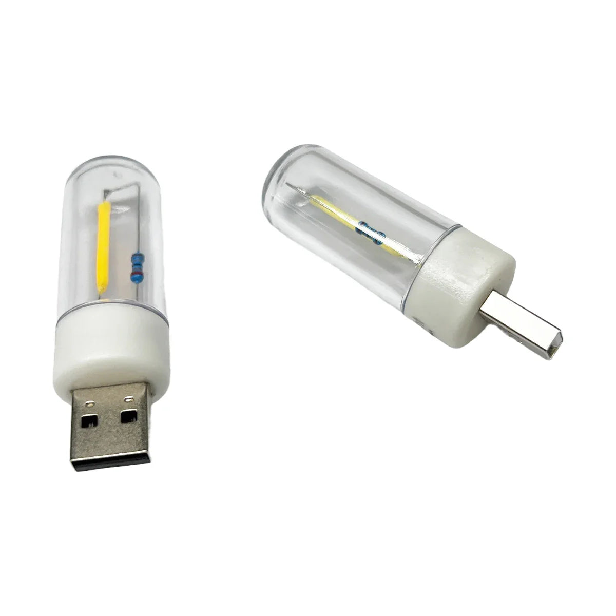 USB LED Camping Lamp - Portable 5V Night Light for Charging Treasure, Notebook, Mobile Power - Filament Bulb Lighting Solution
