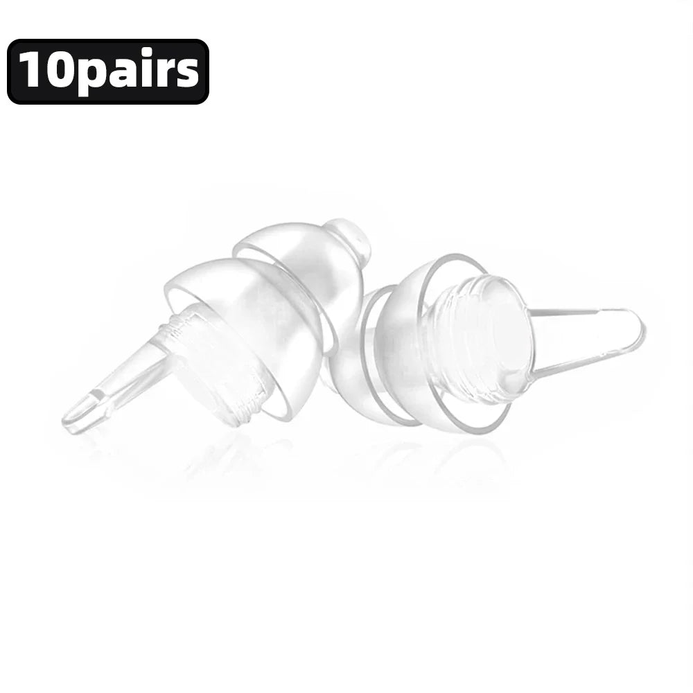 High Fidelity Concert Earplugs - Reusable Hypoallergenic Hearing Protection for Musicians & Events