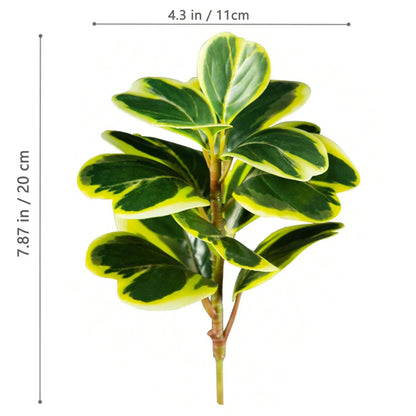 32–120cm Artificial Banyan Tree Branch – Tropical Fake Plant with Red Leaves for Home, Garden & Indoor Decorative Display