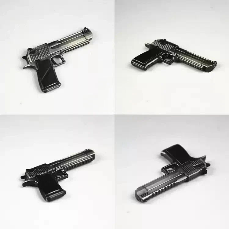 1/6 Scale Miniature Gun Set – Plastic P92, M1911, 98K, MP5K Rifles for 12" Action Figure Doll Accessories