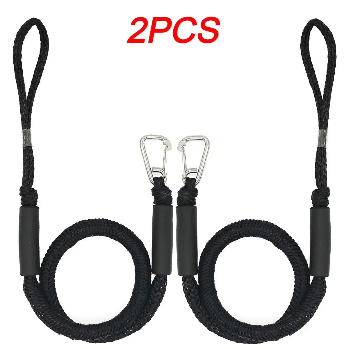 2/1PCS Dock Lines Elastic Marine Rope – Bungee Cords Shock Ties for Kayak & Boat Accessories