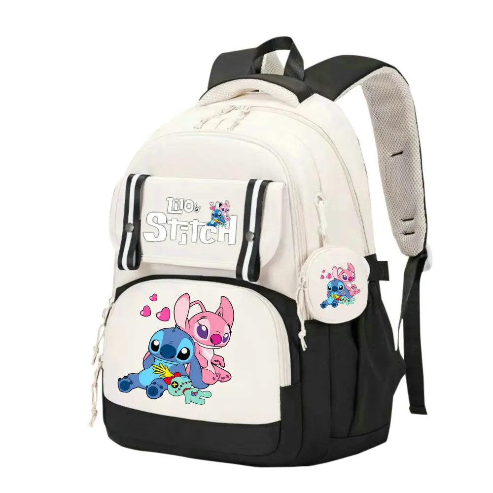 Lilo & Stitch Backpack for Girls – Waterproof School Travel Bookbag for Teens & Women