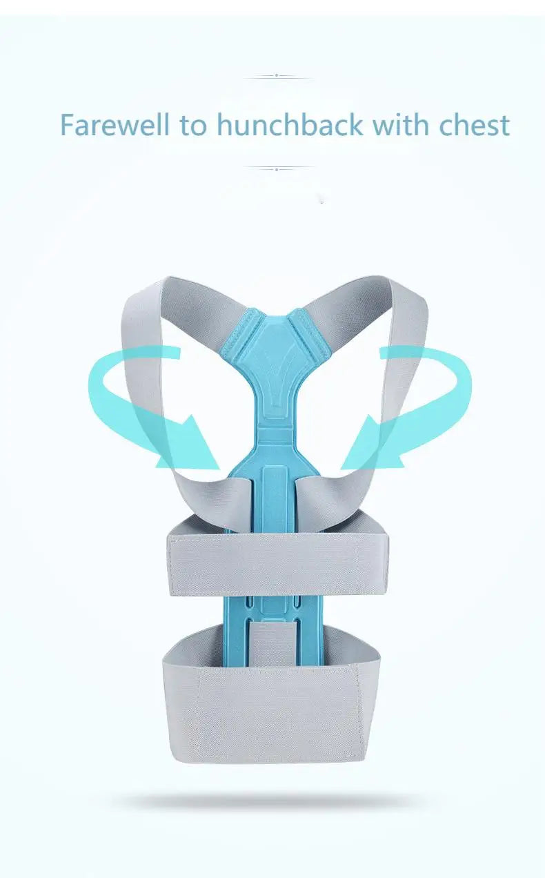 Adult Back Orthosis Posture Corrector — Adjustable Anti-Humpback Improver for Men & Women | Invisible Upper Back Support