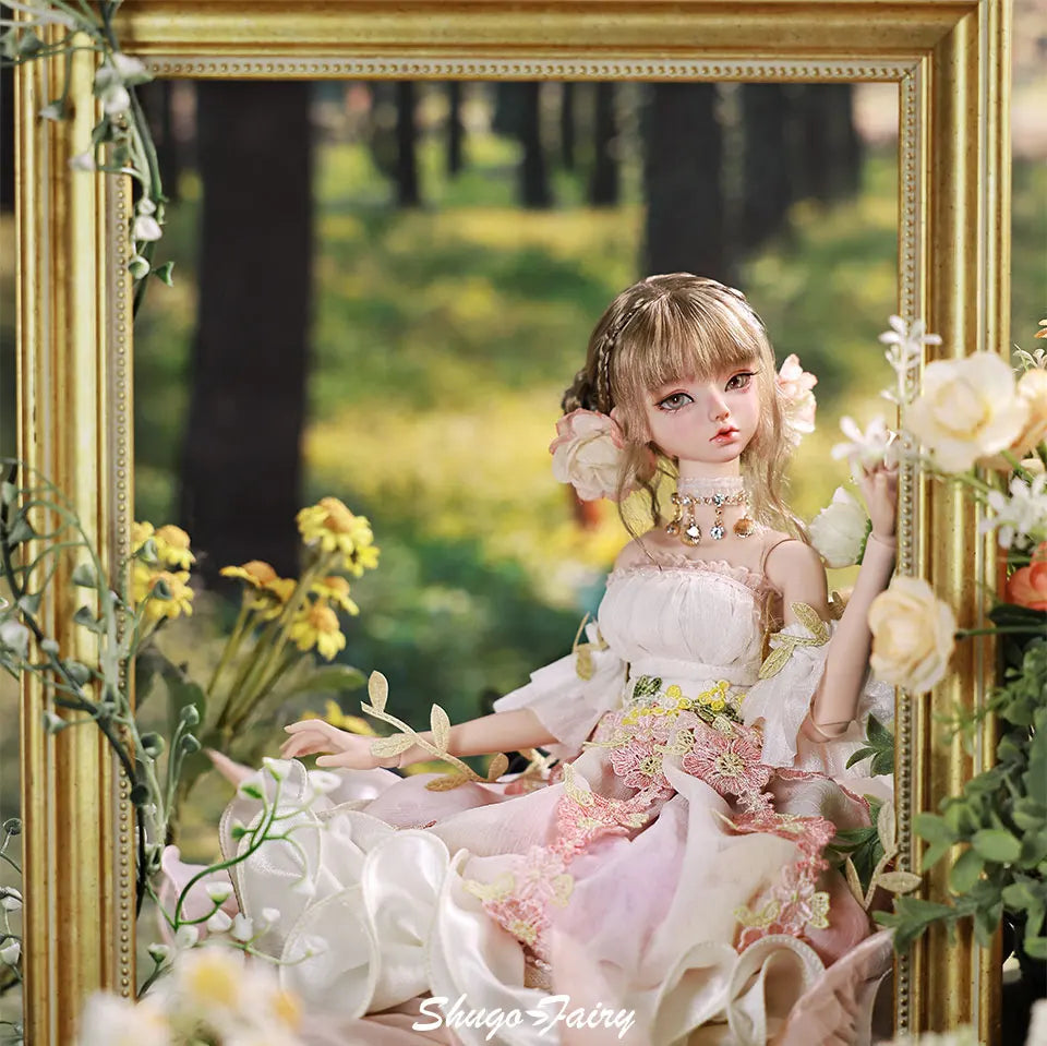 Sakina 1/4 Bariy Flower Jellyfish Resin Ball-Jointed Doll – Fullset Fantasy Art Toy Gift for Girls