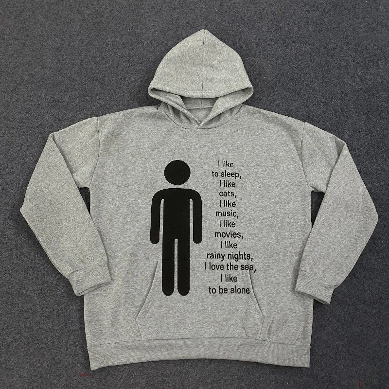 Y2K Harajuku Graphic Hoodie - Vintage Hip-Hop Punk Streetwear Sweatshirt for Men & Women