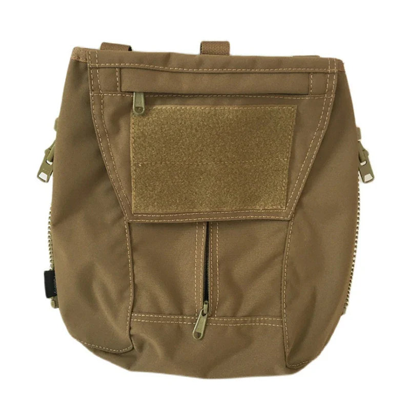 Panel Zip-On Pouch Backpack – 500D Nylon Plate Carrier Bag Compatible with CPC, AVS, JPC 2.0 Vests