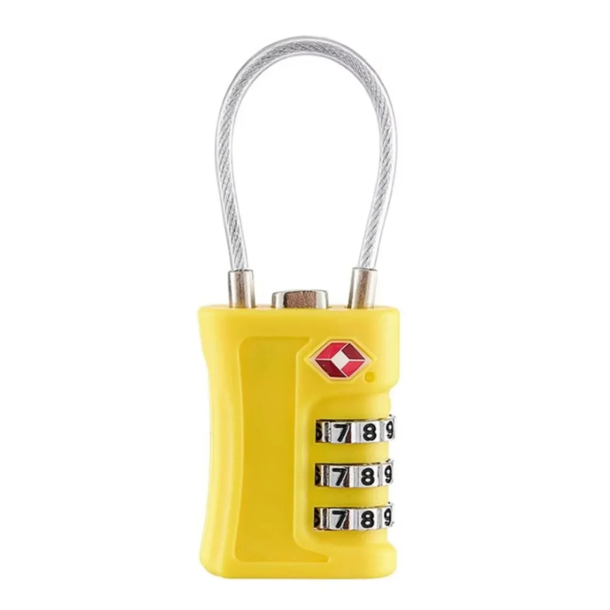 New TSA Customs Code Lock – Travel Luggage Password Changeable Padlock with Contrast Color Design