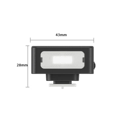 Ulanzi SL01/SL02 Mini Camera Flash – GN8 6500K SpeedLite for Canon, Sony, Nikon, Fuji DSLR, Vlog & Outdoor Photography