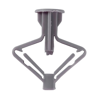 50/100Pcs Self-Drilling Drywall Anchor Kit with Screws – Nylon Expansion Anchors for Gypsum Board & Wall Mounting