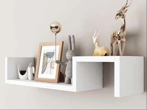 Floating Wall Shelf – Partition & Reinforcement Board with Strong Load-Bearing Capacity, Easy Installation