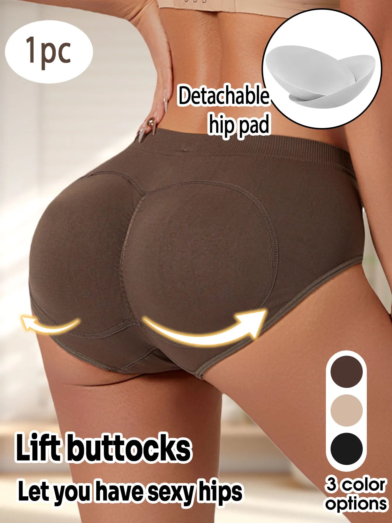 Women's Seamless Cotton Briefs – Plus Size Low Waist Solid Color Breathable Underwear