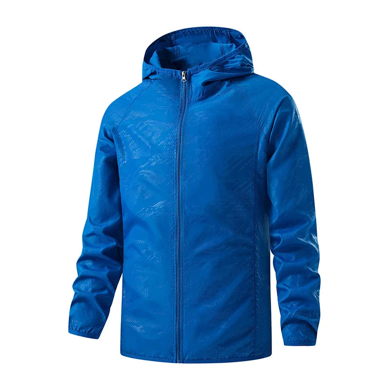 LNGXO Waterproof Hiking Jackets – Sun Protection, Windbreaker, Camping & Climbing Rain Coat, Unisex Portable Outdoor Wear